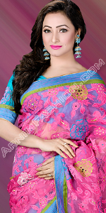 send gifts to bangladesh, send gift to bangladesh, banlgadeshi gifts, bangladeshi Shaded Moslin Saree