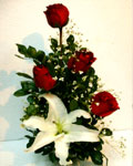 send gifts to bangladesh, send gift to bangladesh, banlgadeshi gifts, bangladeshi China Rose & Thailand Lily