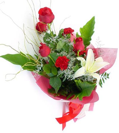 Send Lily+Carnation+Rose to Bangladesh, Send gifts to Bangladesh