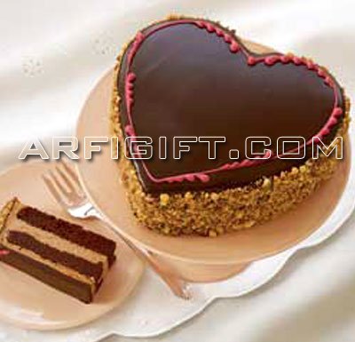 Send Black Forest Heart  to Bangladesh, Send gifts to Bangladesh