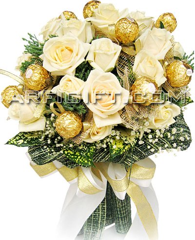 Send Chocolate & Rose Bouquet to Bangladesh, Send gifts to Bangladesh