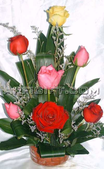 Send Thailand  Mix Rose  to Bangladesh, Send gifts to Bangladesh