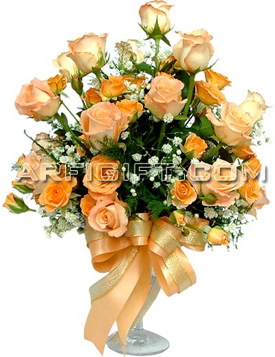 Send Mix Rose with Vase to Bangladesh, Send gifts to Bangladesh