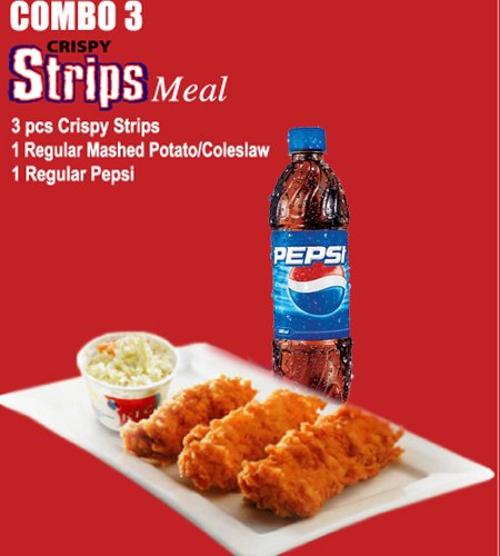 Send KFC - 3 Pcs Crispy Chicken Strips to Bangladesh, Send gifts to Bangladesh