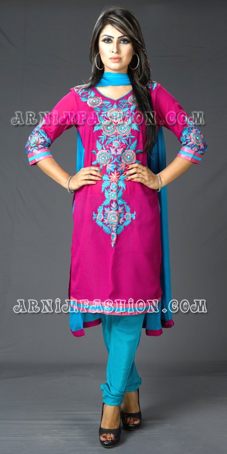 Send Silk Salwar Kameez to Bangladesh, Send gifts to Bangladesh