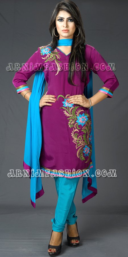 Send Silk Salwar Kameez to Bangladesh, Send gifts to Bangladesh