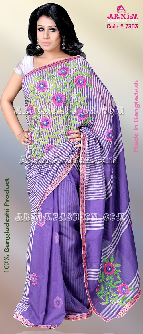 Send Half Silk Saree to Bangladesh, Send gifts to Bangladesh