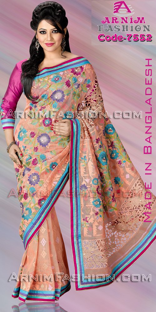 Send Exclusive Jamdani Saree to Bangladesh, Send gifts to Bangladesh