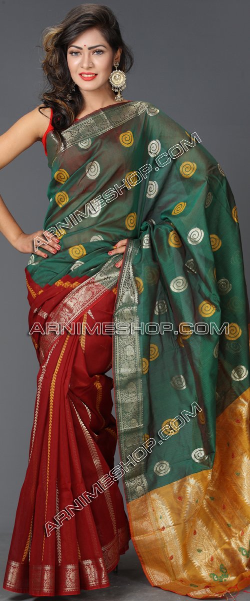 Send Multi Color Half Silk to Bangladesh, Send gifts to Bangladesh