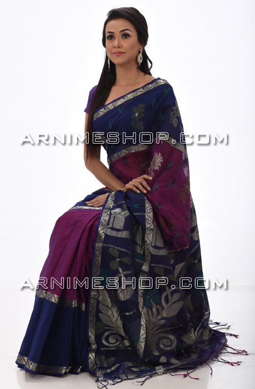 Send Half Silk Saree to Bangladesh, Send gifts to Bangladesh