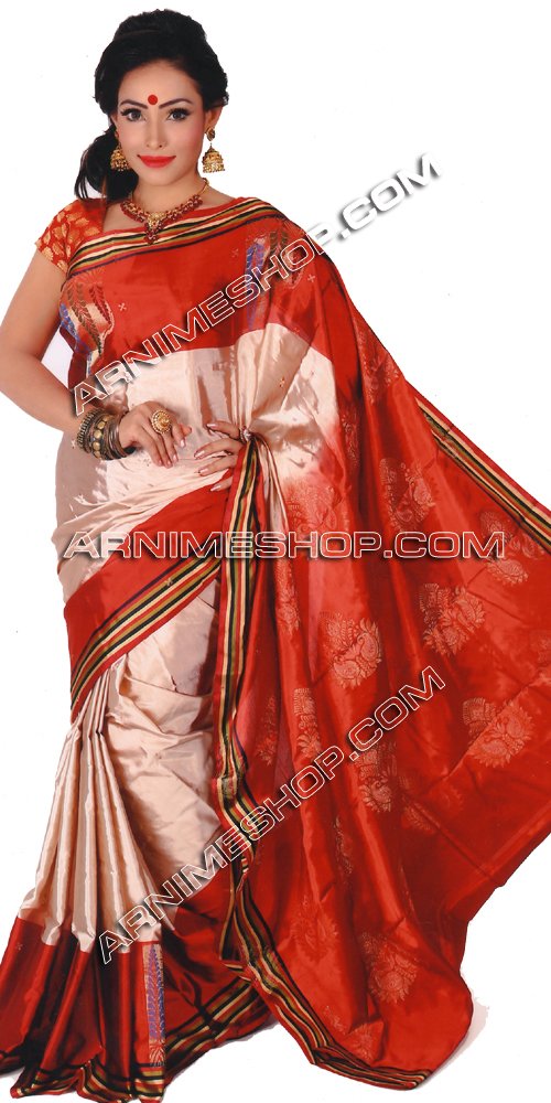 Send Gleaming Silk Sharee to Bangladesh, Send gifts to Bangladesh