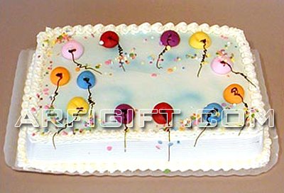 Send Square Shape Cake to Bangladesh, Send gifts to Bangladesh