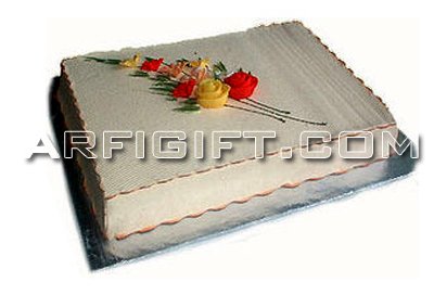 Send Square Shape Cake to Bangladesh, Send gifts to Bangladesh