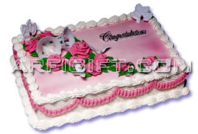 Send Square Shape Cake to Bangladesh, Send gifts to Bangladesh